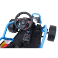 Gokart na akumulator dla dzieci TORNADO z Funkcją Driftu Niebieski DM-108